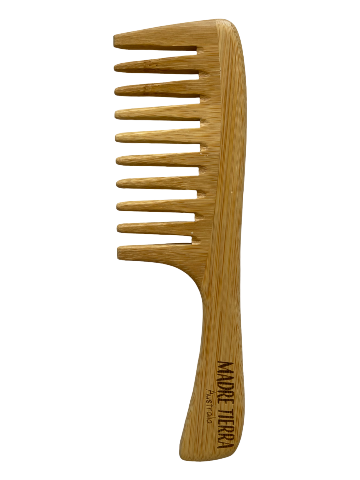 Bamboo Hair Comb Wide Tooth Brush