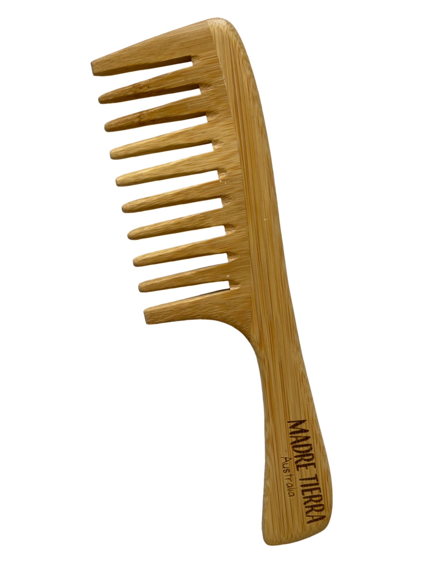 Bamboo Hair Comb Wide Tooth Brush
